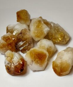 Genuine Crystals: Citrine Points (Approx 2x3x1.5cm)