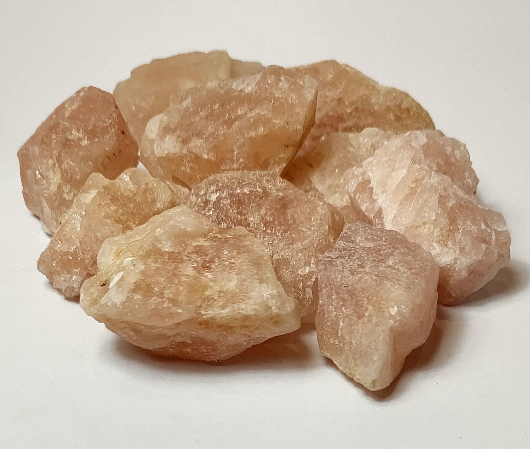 Natural Crystals: Morganite-Pink Beryl Rough Chunks (Approx 2x2x1cm)