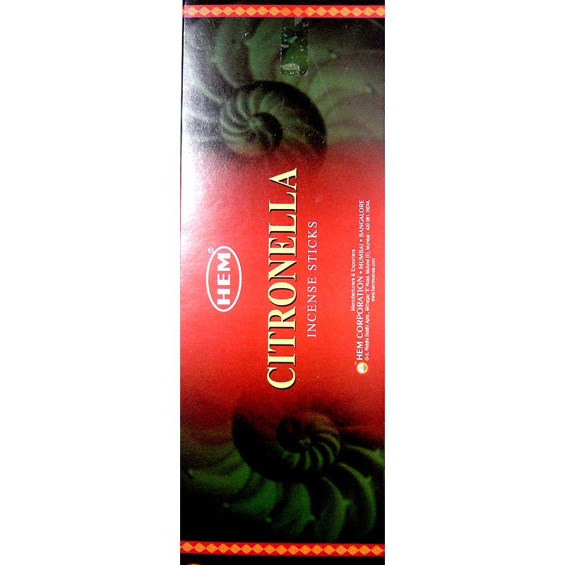 HEM Hex-Box Incense Sticks: Citronella (20g)