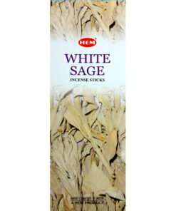 HEM Hex-Box Incense Sticks: White Sage (20g)