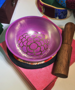 Alternative view of Chakra Singing Bowls: 7 Designs to Choose From (Set with Box, Cushion, & Wand)