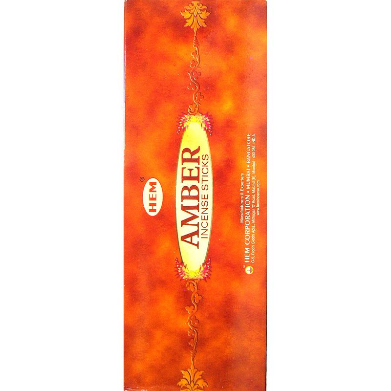 Incense Sticks: HEM Amber
