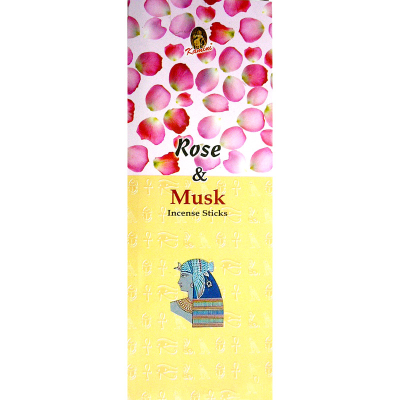 Incense Sticks: Kamini Rose & Musk D/C