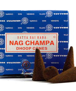 Satya Incense Dhoop Cones: Nag Champa