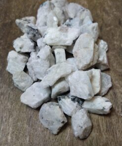 Natural Crystals: Rainbow Moonstone Rough Chunks (Approx 2x2x1cm)