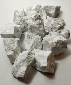 Natural Crystals: Rough Howlite Chunks (Approx 2.5x2x3cm)