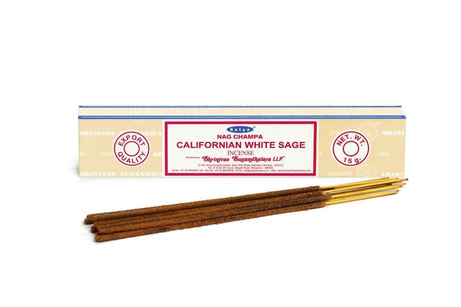 Incense Sticks: Satya California White Sage