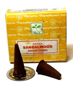 Satya Incense Dhoop Cones: Sandalwood