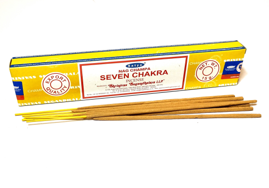 Incense Sticks: Satya Seven Chakra