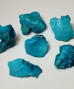 Natural Crystal: Chrysocolla Rough Chunks (Approx 1.5x1x1cm)