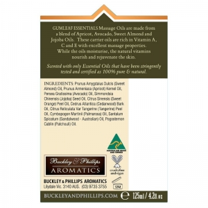 Gumleaf Essentials Massage Oil: Soothing 125ml - Image 3