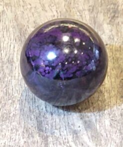 Natural Crystals: Cut & Polished Sugilite Sphere (Approx 4cm)