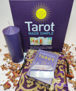 gift pack: tarot made simple book + every day tarot cards