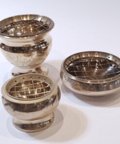 Charcoal Burners: Brass with Etching
