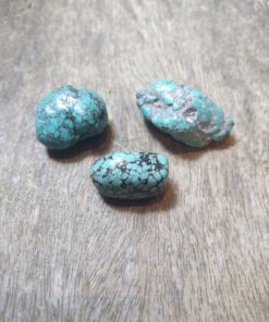 Natural Crystals: Polished Chinese Turquoise Nuggets
