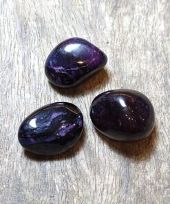 Natural Crystals: Cut & Polished Sugilite Pebbles (Approx 2x1.5x2cm)