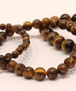Stretch Bracelets: Tiger Eye 4mm, 6mm, & 8mm Round Beads