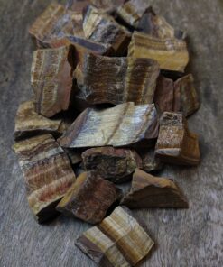 Natural Crystals: Tiger Eye Rough Chunks