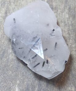 Natural Crystals: Black Tourmaline in Quartz (Approx 13x7x3cm)
