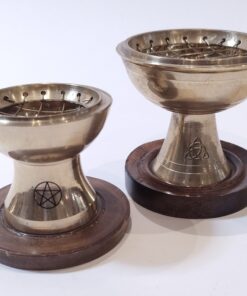 Charcoal Burners: Brass with Etching