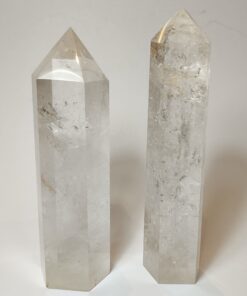 Natural Crystals: Large Clear Quartz Crystal Generators