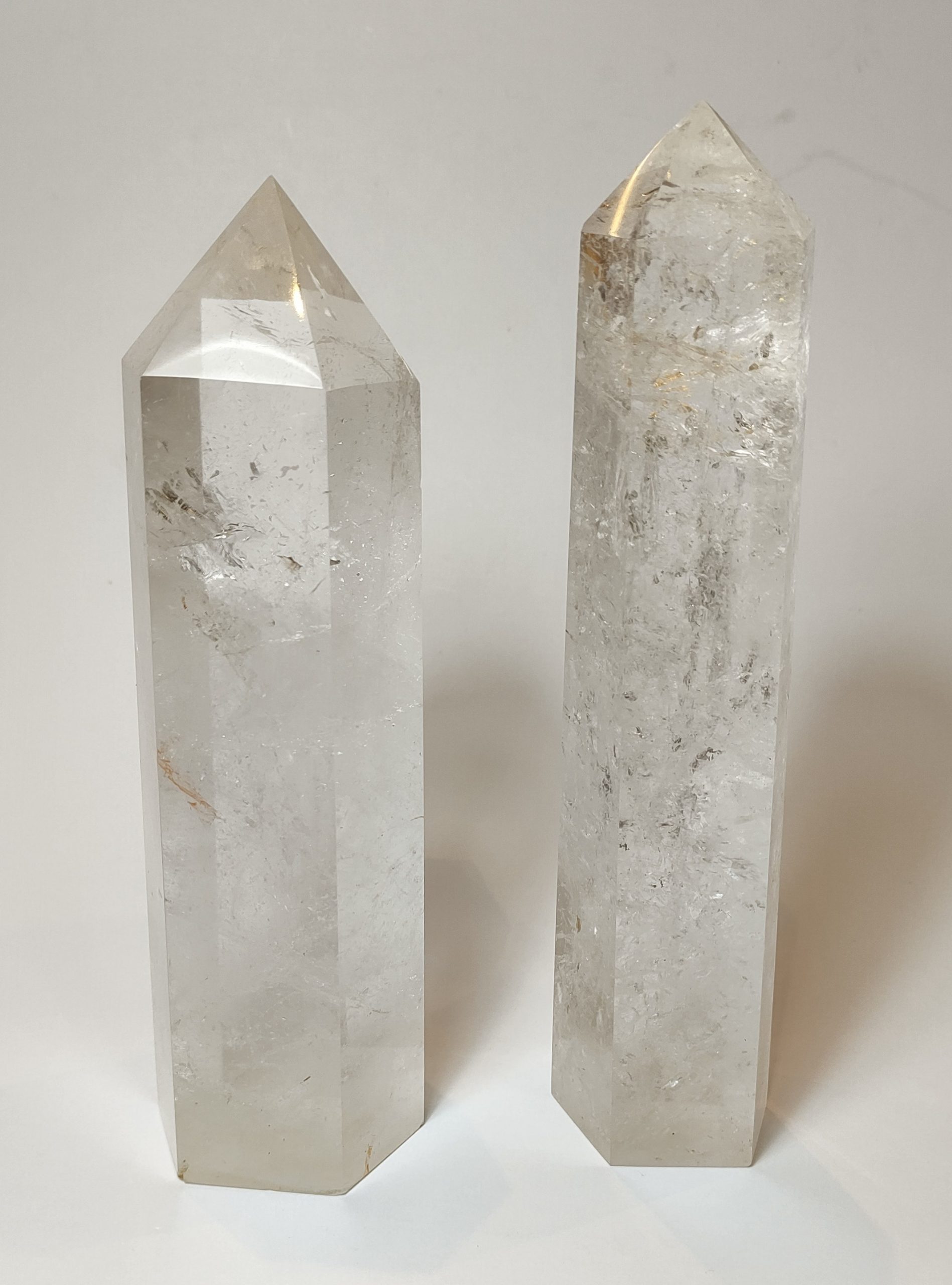 Natural Crystals: Large Clear Quartz Crystal Generators
