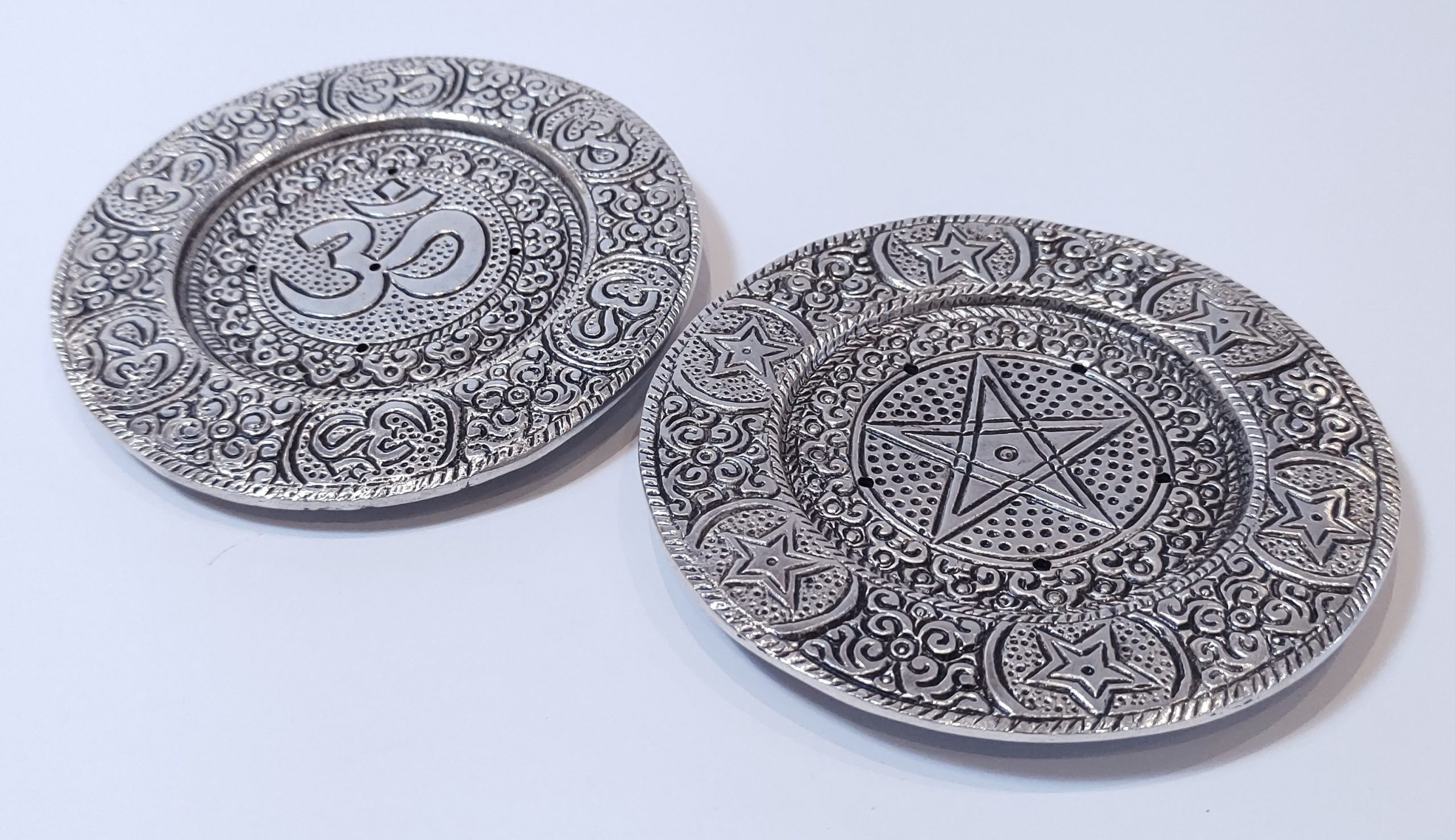 Incense Holders: Anodised Aluminium Approx 12cm