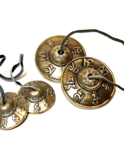 Cymbals: lucky words brass design