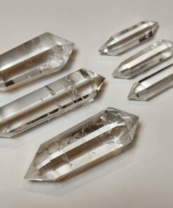 Natural Crystals: Cut & Polished Clear Quartz Wands