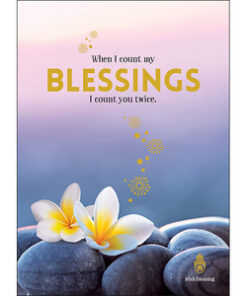 Greeting Card: When I Count My Blessings